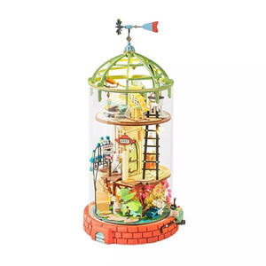 Hands Craft Robotime Domed Loft Mysterious World Miniature Kit DS001 - SEALED